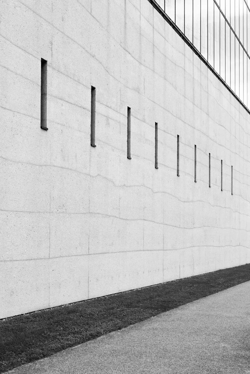 State Museum of Egyptian Art, Munich, Black & White Minimal Architecture Photography, 2020