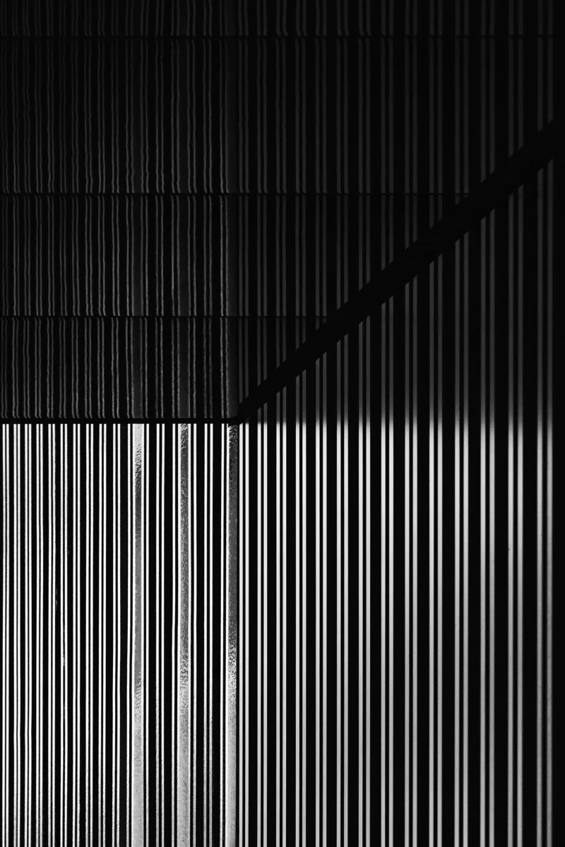 House of Music, Innsbruck, Black & White Minimal Architecture Photography, 2020