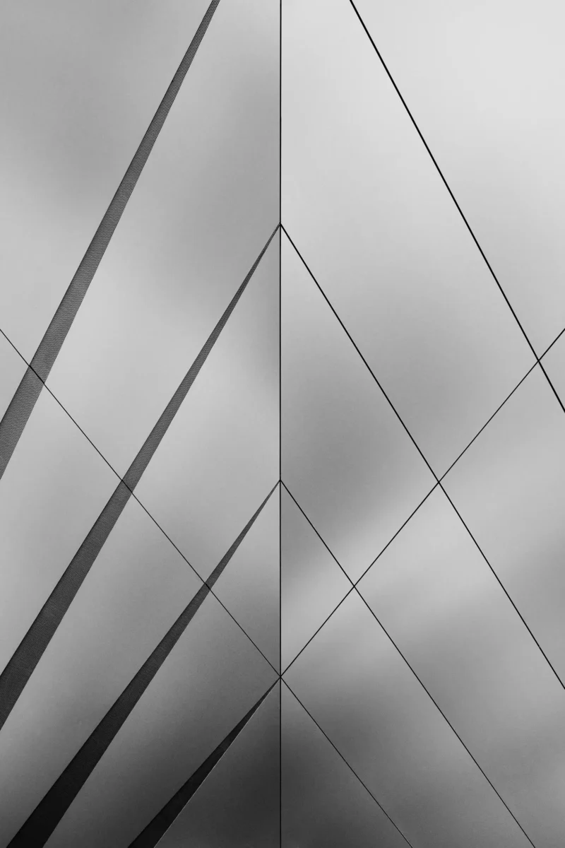 PEMA II, Innsbruck, Black & White Minimal Architecture Photography, 2020