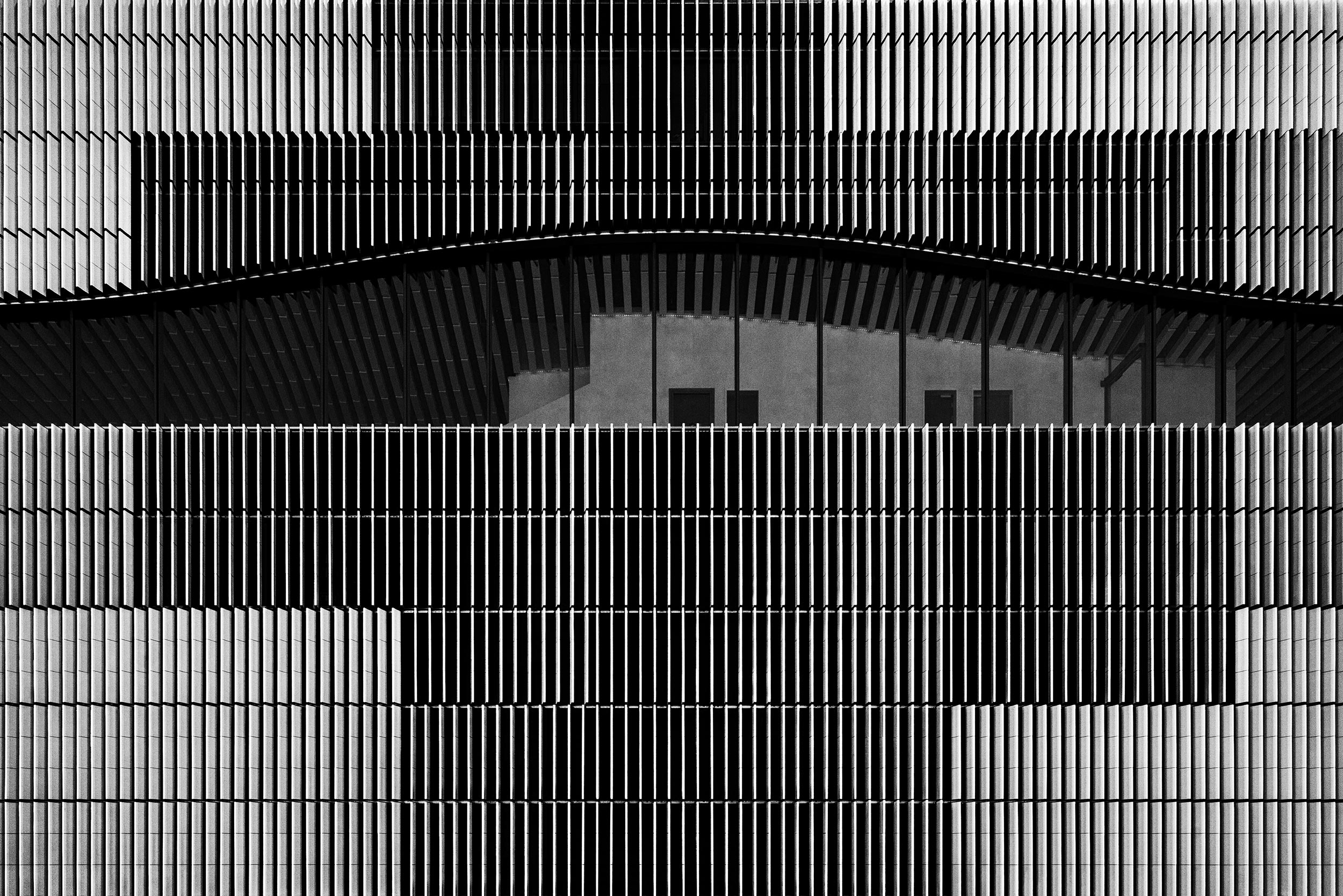 Paracelsus-Bad, Salzburg, Architecture Photography, Black & White