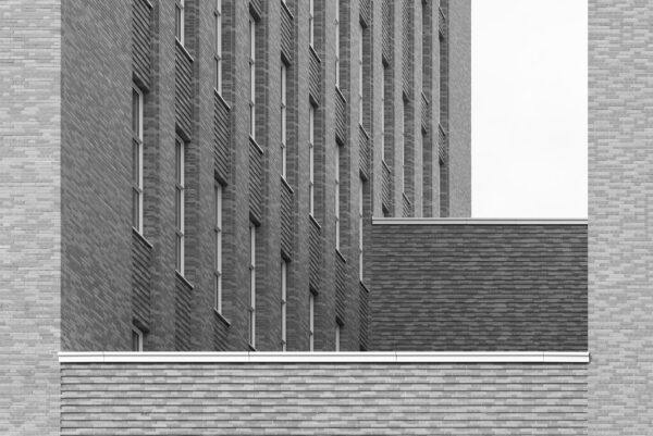 Library of the Bergakademie Freiberg, Architecture Photography, Black & White
