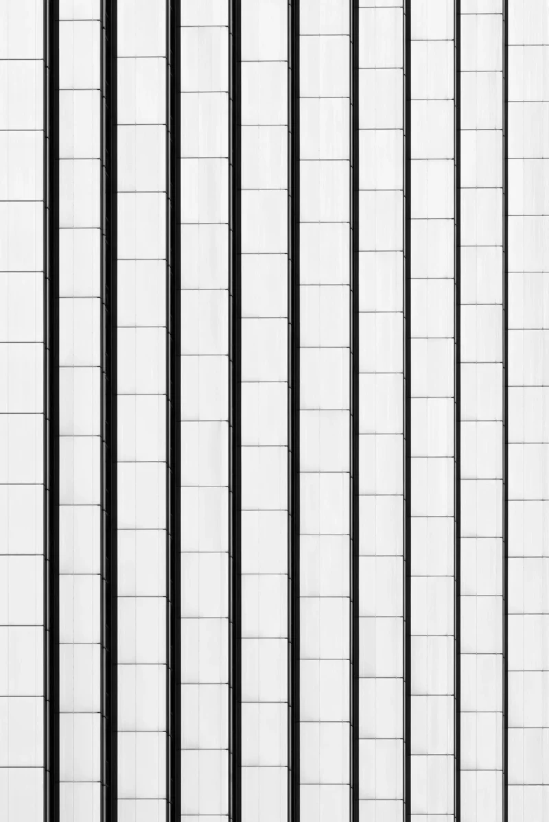 Dorint Congress Hotel, Chemnitz, Black & White Minimal Architecture Photography, 2022