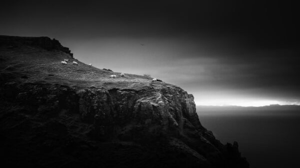 Isle of Skye, Scotland, Outer Hebrides, Black & White