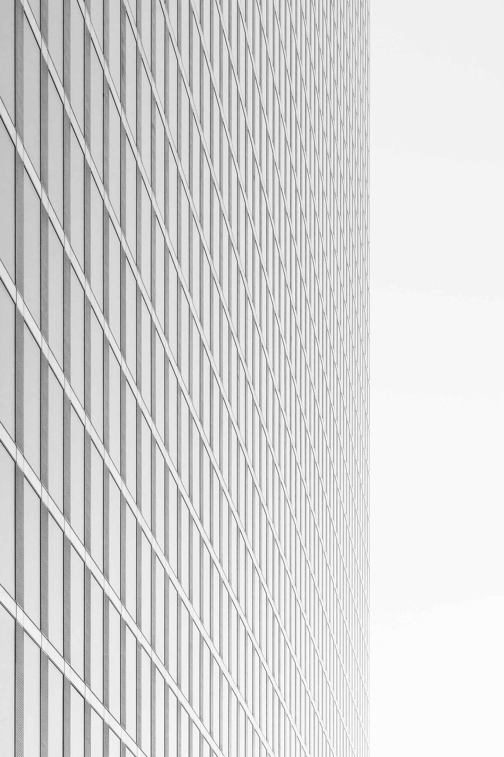 HighLight Towers, Munich - Helmut Jahn - Black & White Fine Art Architecture Photography