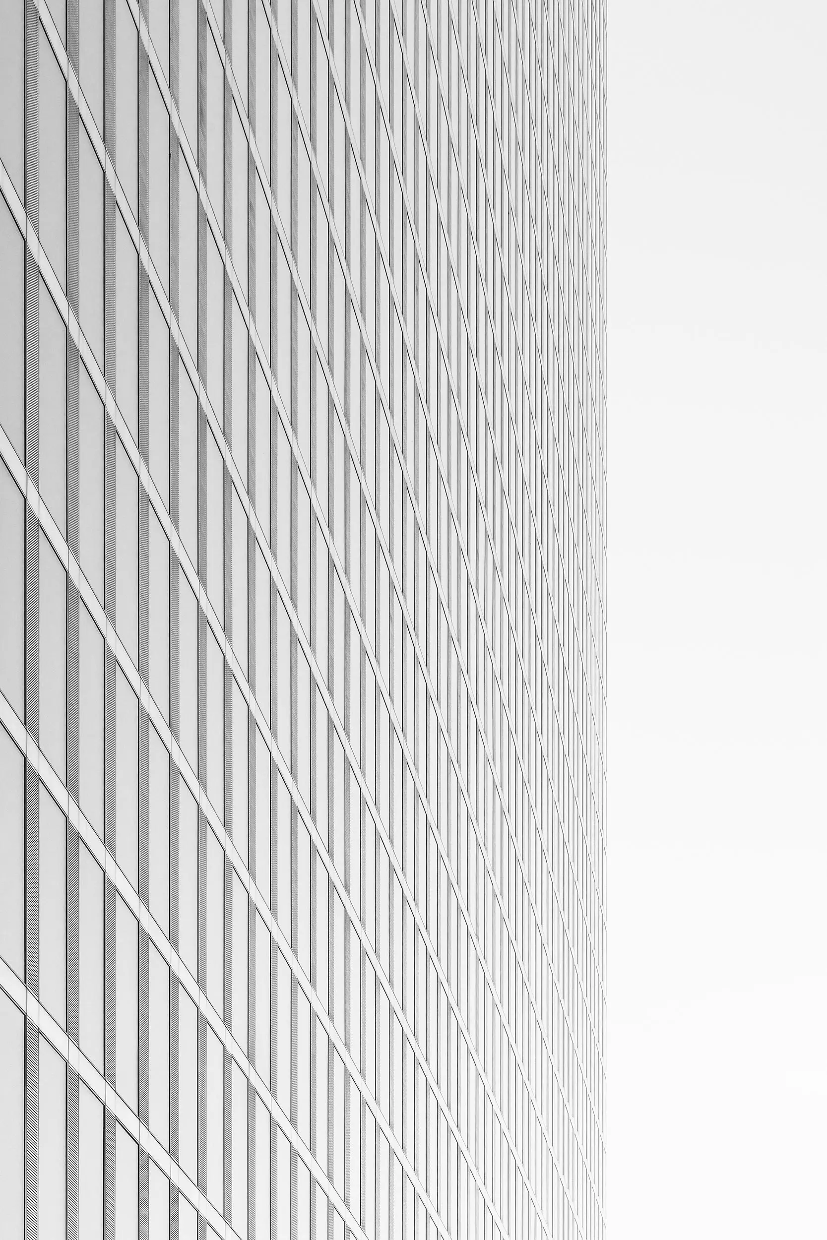 HighLight Towers, Munich - Helmut Jahn - Black & White Fine Art Architecture Photography