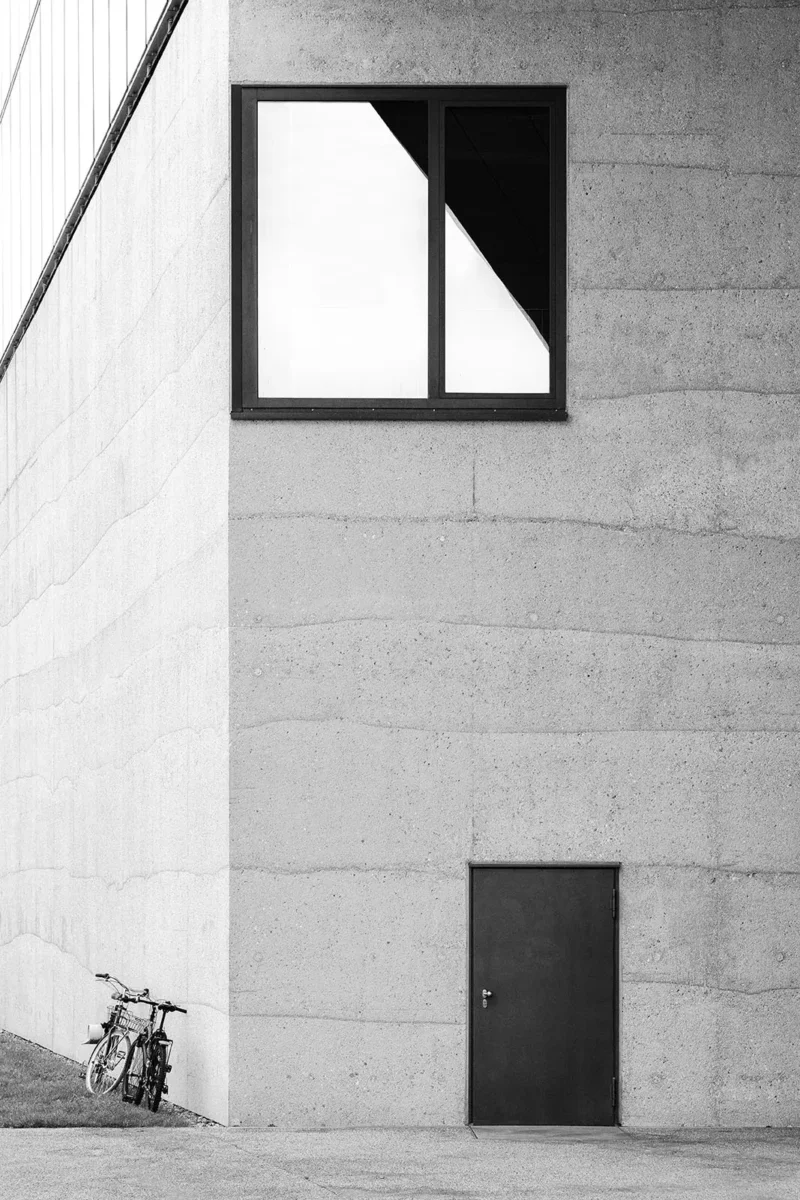 State Museum of Egyptian Art, Munich, Black & White Minimal Architecture Photography, 2021