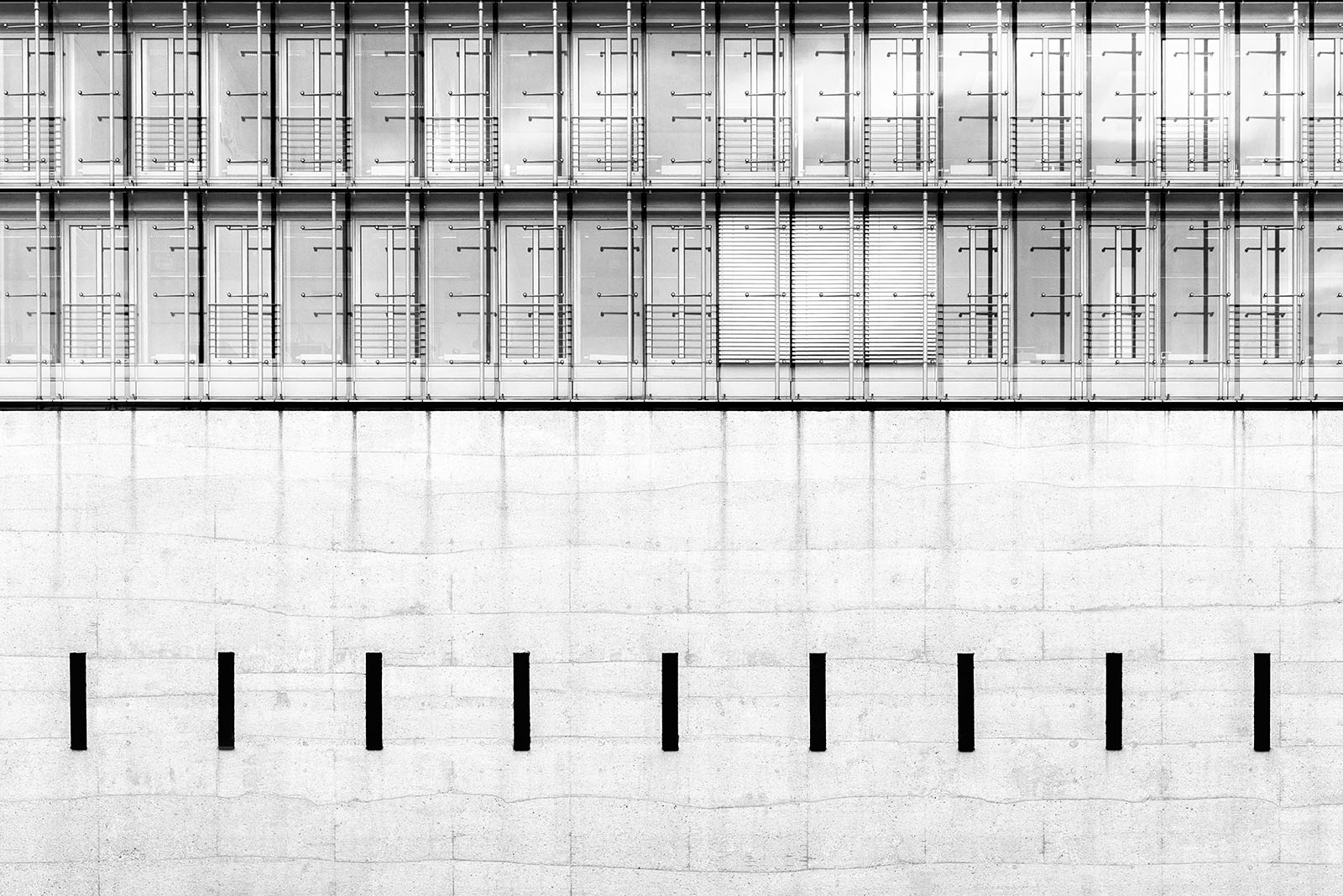 State Museum of Egyptian Art, Munich - Peter Böhm Architekten - Black & White Fine Art Architecture Photography