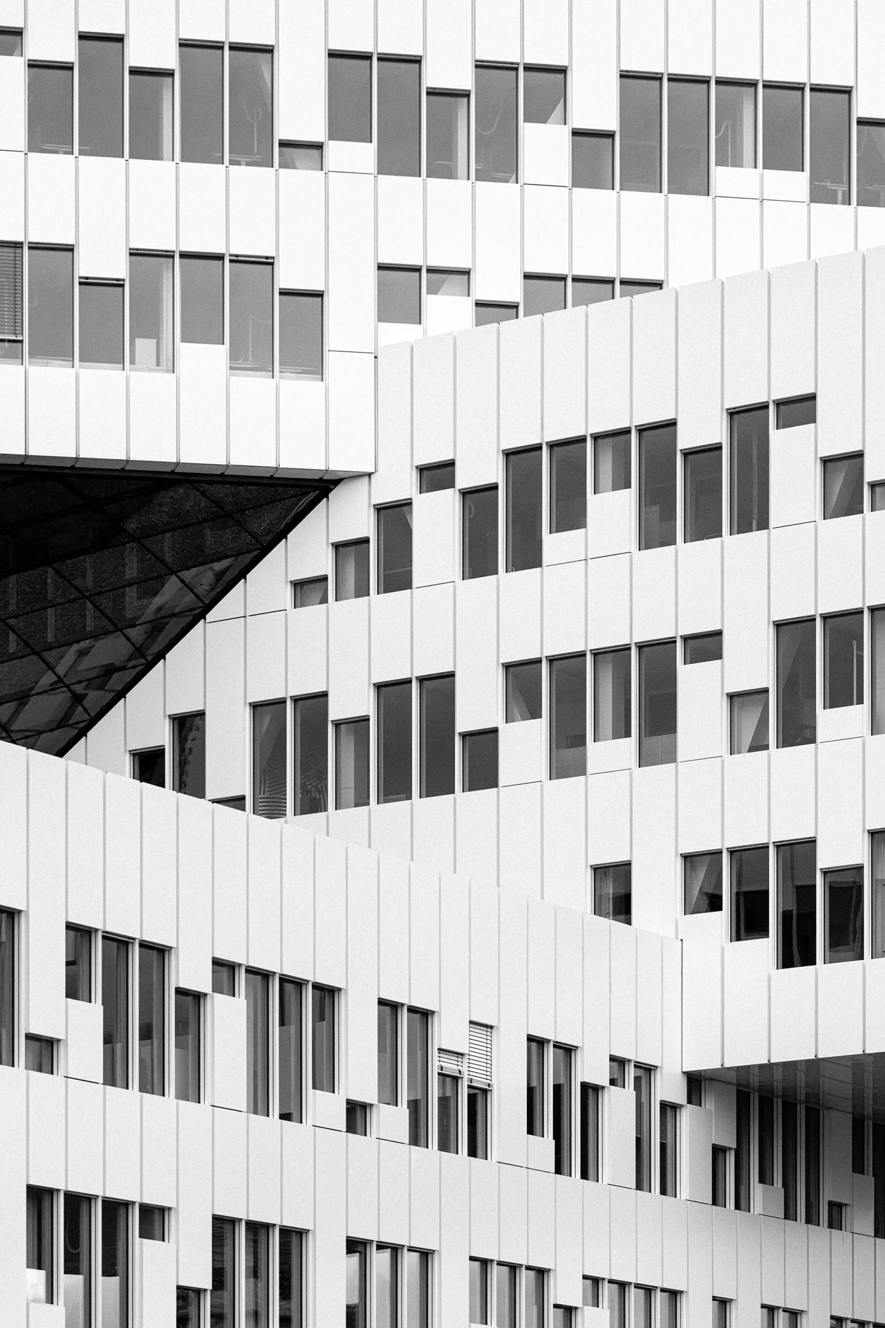 Equinor Forneb, Statoil Headquarters, Oslo - A-Lab - Black & White Fine Art Architecture Photography