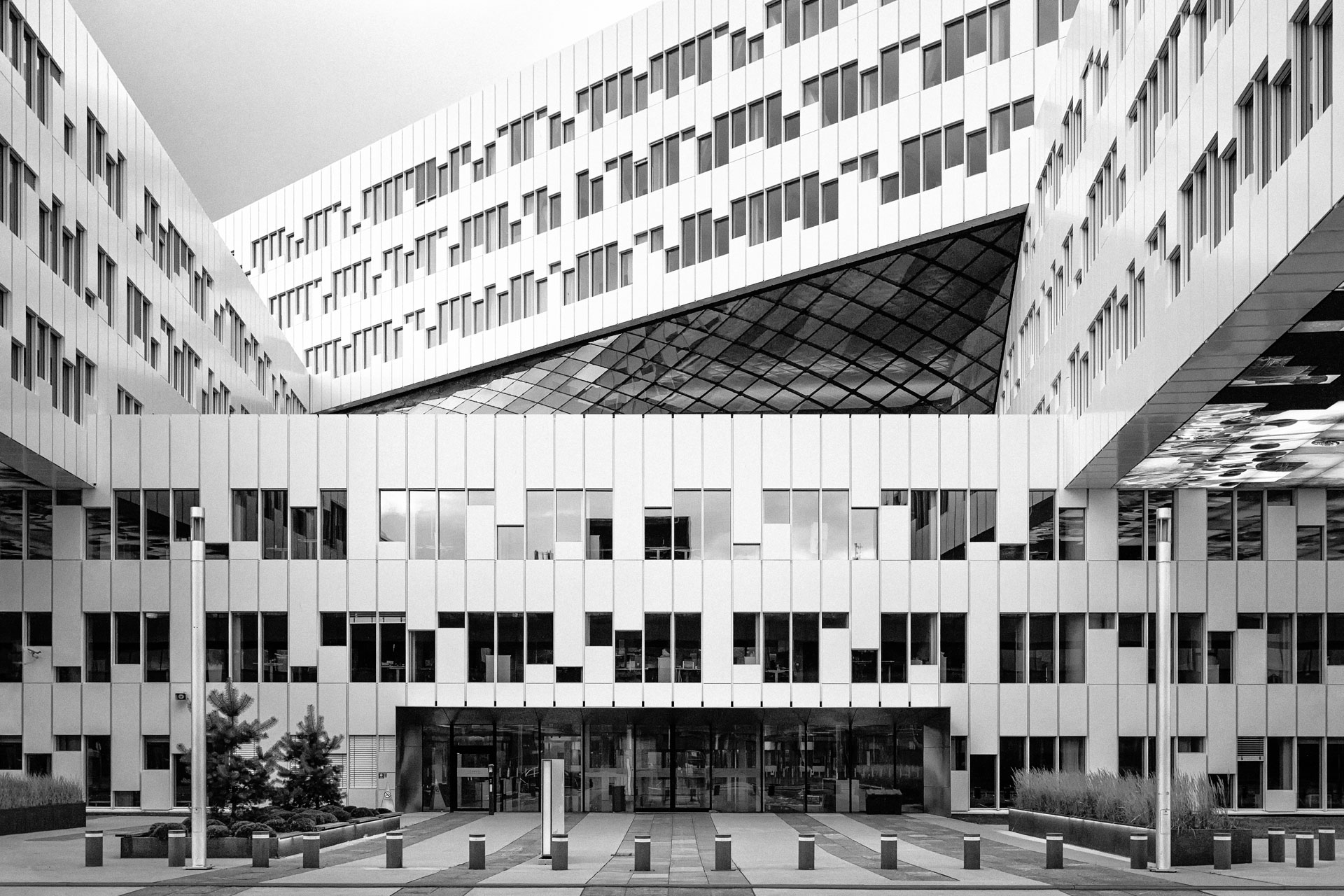 Equinor Forneb, Statoil Headquarters, Oslo - A-Lab - Black & White Fine Art Architecture Photography
