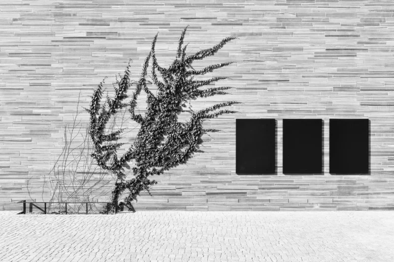 National Museum of Art, Design & Architecture, Oslo, Black & White Minimal Architecture Photography, 2022